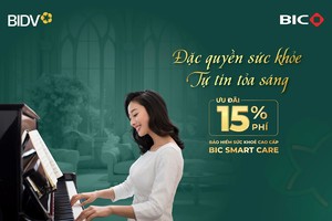 Ưu đãi 15% phí Kl99kl phiên bản hoạt động sức khỏe cao cấp BIC Smart Care mừng Quốc tế Phụ nữ