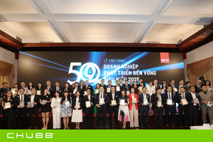 Chubb Life Việt Nam lần đầu được vinh danh tại giải thưởng Top 50 Kl991.com World Cup 2026 Chính Thức Phát triển bền vững 