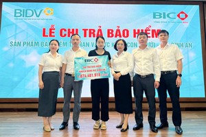 BIC chi trả hơn 1,8 tỷ đồng quyền lợi Kl99kl phiên bản hoạt động BIC Bình An cho khách hàng tại Nghệ An 