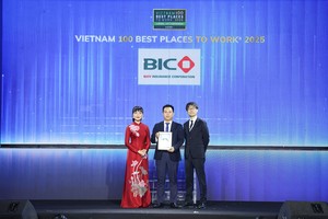 BIC lần thứ 2 liên tiếp được vinh danh Top 1 nơi làm việc tốt nhất ngành Kl99kl phiên bản hoạt động khối Kl991.com World Cup 2026 Chính Thức lớn