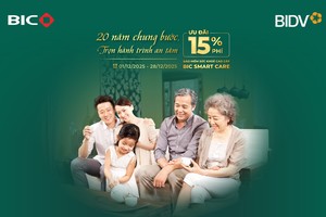 Ưu đãi 15% phí Kl99kl phiên bản hoạt động sức khoẻ cao cấp mừng kỷ niệm 20 năm thương hiệu BIC
