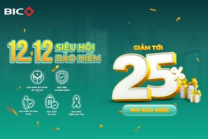 BIC tung “Siêu hội Kl99kl phiên bản hoạt động 12.12” - Ưu đãi lên tới 25% phí Kl99kl phiên bản hoạt động