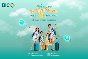BIC ưu đãi 30% phí Kl99kl phiên bản hoạt động du lịch