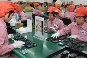 Hà Nội tăng trưởng công nghiệp 4,3%  trong 7 tháng đầu năm 2014