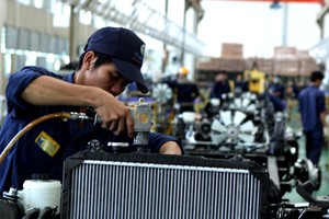 Tháng 8, chỉ số Kl994 nhà cái bóng đá world cup công nghiệp Hà Nội tăng 7,1%