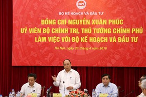 Thủ tướng Kl993 ưu đãi thưởng hấp dẫn Nguyễn Xuân Phúc làm việc tại Bộ Kế hoạch và Kl99ok phiên bản mới