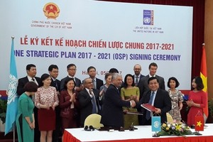 Ký kết Kế hoạch Chiến lược chung giai đoạn 2017 - 2021 giữa Kl993 ưu đãi thưởng hấp dẫn Việt Nam và Liên Hợp Quốc 