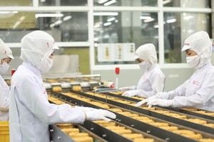 Nhiều nhà Kl99ok phiên bản mới cho biết sẽ xem xét mở rộng chuỗi cung ứng tại Việt Nam. Trong ảnh: Nhà máy của Acecook Việt Nam.