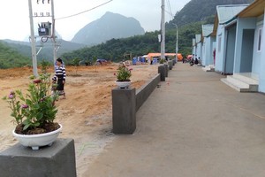 Khu tái Định cư bản Sa Ná (bản bị xóa sổ trong trận lũ kinh hoàng năm 2019) đã được Kl99ok phiên bản mới xây dựng khang trang.