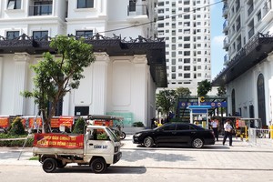Dự án Iris Garden đã hoàn thiện. Ảnh: Dũng Minh 