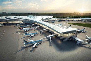 Phối cảnh nhà ga sân bay Long Thành ẢNH ACV