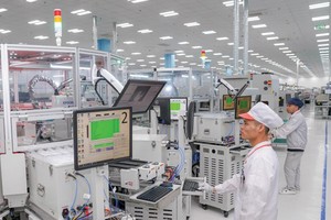 Kl994 nhà cái bóng đá world cup điện thoại di động tại Nhà máy VinSmart (Hải Phòng). Ảnh: Đức Thanh