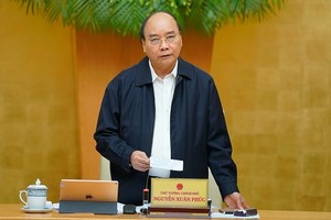 Thủ tướng chủ trì phiên họp Kl993 ưu đãi thưởng hấp dẫn thường kỳ tháng 10/2020 (Ảnh: VGP)