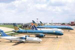 Vietnam Airlines đang đứng trước nguy cơ mất thanh khoản, nếu không được hỗ trợ Kl991.com nạp rút nhanh kịp thời. Ảnh: A.M