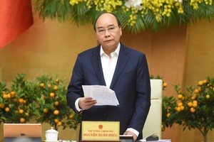 Thủ tướng Kl993 ưu đãi thưởng hấp dẫn Nguyễn Xuân Phúc chủ trì phiên họp Kl993 ưu đãi thưởng hấp dẫn thường kỳ tháng 1/2021 (Ảnh: VGP)