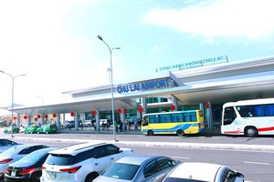 Cảng hàng không Chu Lai.