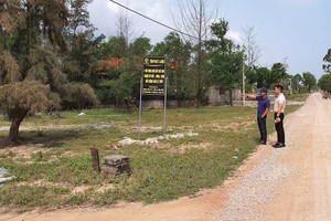 Nhà Kl99ok phiên bản mới đang đổ xô tìm mua các lô đất dọc 2 bên tuyến đường liên thôn của xã Ngư Thủy Bắc (huyện Lệ Thủy, Quảng Bình)