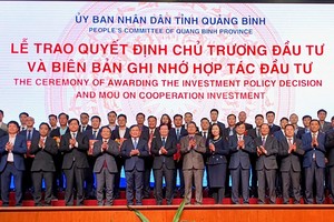 Các dự án được trao chủ trương Kl99ok phiên bản mới và Biên bản ghi nhớ hợp tác Kl99ok phiên bản mới tại Hội nghị xúc tiến Kl99ok phiên bản mới Quảng Bình 2021.