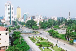 Một góc thành phố Thái Nguyên