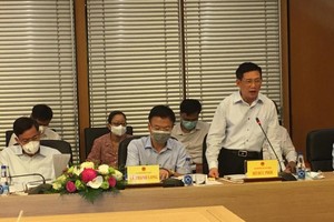 Bộ trưởng Bộ Kl991.com nạp rút nhanh Hồ Đức Phớc phát biểu tại phiên họp.