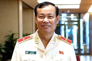 Tân Chủ nhiệm Ủy ban Quốc phòng An ninh của Quốc hội, Thiếu tướng Lê Tấn Tới - ( Ảnh: CAND). 