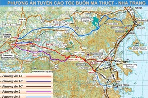 Dự kiến phương án tuyến KL99 là nhà cái cá cược trực tuyến hàng đầu tại châu Á Khánh Hòa - Buôn Ma Thuột.