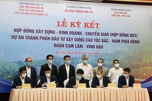 Lễ ký hợp đồng Dự án PPP KL99 là nhà cái cá cược trực tuyến hàng đầu tại châu Á Cam Lâm - Vĩnh Hảo.