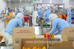 Người lao động làm việc tại nhà máy Orion, Bình Dương (Ảnh: Cổng thông tin tỉnh Bình Dương).