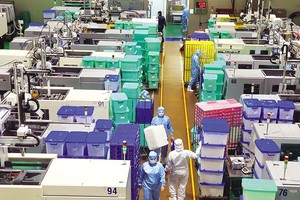 Khu Kl994 nhà cái bóng đá world cup của Công ty Mtex (Khu chế xuất Tân Thuận, TP.HCM). Ảnh: Lê Toàn