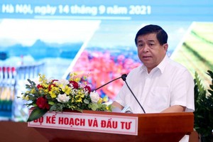 Bộ trưởng Bộ Kế hoạch và Kl99ok phiên bản mới Nguyễn Chí Dũng chủ trì Hội nghị sáng 14/9