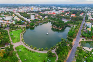 Thành phố Cao Lãnh, tỉnh Đồng Tháp. Ảnh: Báo Đồng Tháp online