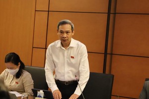 Đại biểu Phan Đức Hiếu, Ủy viên Thường trực Ủy ban Kl992 cổng game cá cược của Quốc hội phát biểu tại tổ - (Ảnh HD). 