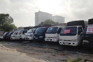 Tăng trưởng tiêu thụ xe chậm lại là thách thức lớn với mảng Kl99kl phiên bản hoạt động xe cơ giới. Ảnh: Dũng Minh 