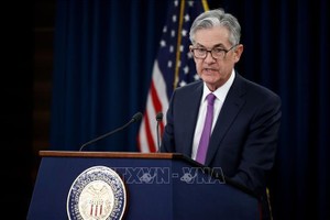 Chủ tịch Link Vào Nhà Cái KL99 COM Tặng +199k dự trữ liên bang Mỹ Jerome Powell. Ảnh: AFP/TTXVN