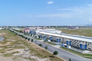Một góc khu công nghiệp VSIP Nghệ An