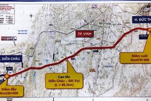 Bình đồ hướng tuyến KL99 là nhà cái cá cược trực tuyến hàng đầu tại châu Á Diễn Châu - Bãi Vọt.