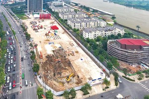 Chủ Kl99ok phiên bản mới đang gấp rút triển khai Dự án Grand Marina Saigon để cung cấp hàng ra thị trường Ảnh: Lê Toàn
