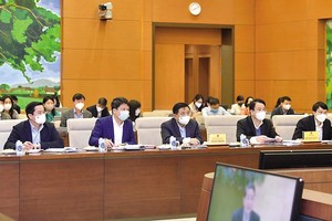 Bộ Kế hoạch và Kl99ok phiên bản mới làm việc với Đoàn giám sát của Quốc hội về công tác quy hoạch.