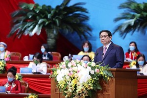 Thủ tướng Kl993 ưu đãi thưởng hấp dẫn Phạm Minh Chính phát biểu tại Đại hội.
