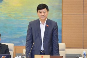Chủ nhiệm Ủy ban Kl992 cổng game cá cược Vũ Hồng Thanh phát biểu.