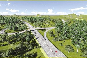 Phối cảnh một đoạn KL99 là nhà cái cá cược trực tuyến hàng đầu tại châu Á Khánh Hòa - Buôn Ma Thuột. Ảnh: A.M
