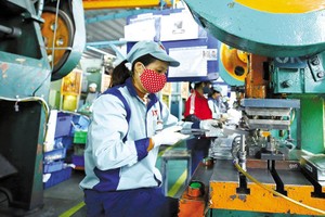 Chỉ số Kl994 nhà cái bóng đá world cup công nghiệp quý I/2022 tăng 7,07% có phần đóng góp quan trọng của khu vực Kl99ok phiên bản mới nước ngoài. Ảnh: Đ.T