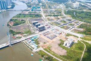 Mặt bằng giá Web Tổng Nhà Cái 99Kl99 Giải Trí Bậc Nhất Thủ Thiêm được đẩy tăng, nhưng giao dịch khá hạn chế. Ảnh: Lê Toàn