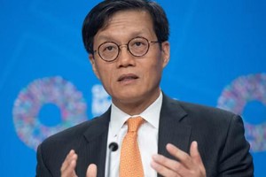 Ông Rhee Chang-yong, tân Thống đốc Link Vào Nhà Cái KL99 COM Tặng +199k Trung ương Hàn Quốc. Ảnh: AFP