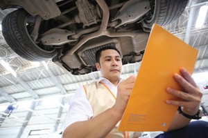 Doanh thu phí Kl99kl phiên bản hoạt động xe cơ giới tăng mạnh ngay từ đầu năm. Ảnh: Dũng Minh