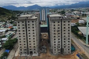 Dự án Khu chung cư nhà ở Trang Chủ KL99Com Số 1 Link Đăng Ký KL999 Khu công nghiệp Hòa Khánh. Ảnh: T.X