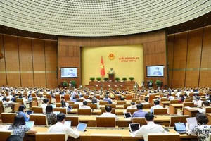 Một phiên họp toàn thể cuối tuần qua của Quốc hội.