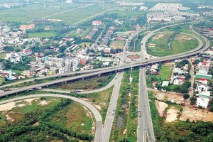 Một đoạn đường Vành đai 3, TP.HCM