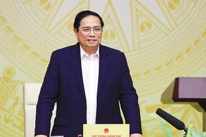 Thủ tướng Kl993 ưu đãi thưởng hấp dẫn Phạm Minh Chính chủ trì gặp mặt của Thường trực Kl993 ưu đãi thưởng hấp dẫn với lãnh đạo các cơ quan báo chí nhân kỷ niệm 97 năm Ngày Báo chí Cách mạng Việt Nam. Ảnh: Nhật Bắc