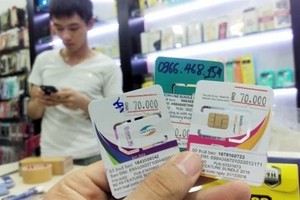 SIM rác đang là vấn đề gây bức xúc cho khách hàng.